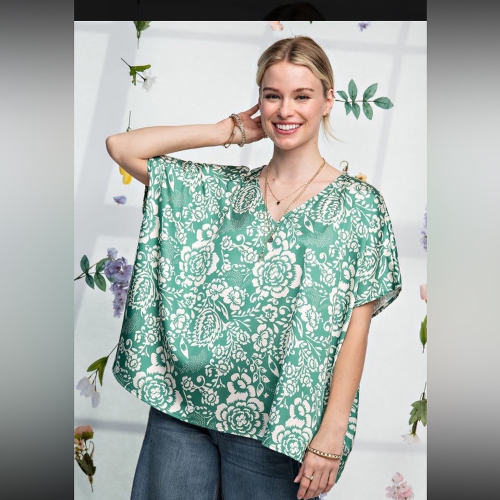 Easel top in green